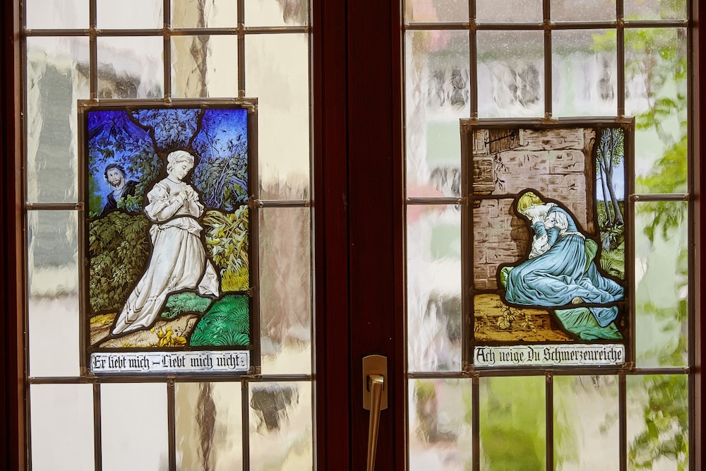 Der L?wen in Staufen mit Haus Goethe - Germany - Black Forest